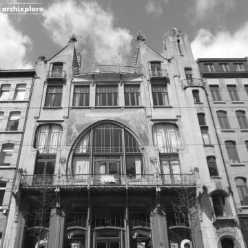 Art Nouveau in Antwerpen - Liberaal Volkshuis Help U Zelve