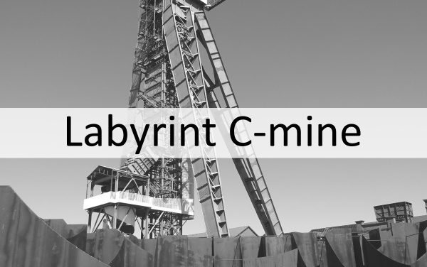 Labyrint op het C-mine plein